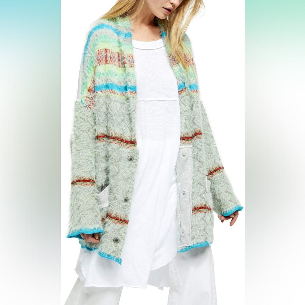 FP Mint Haze Cardigan